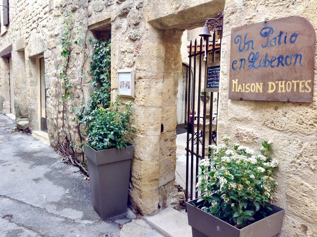 Bed and Breakfast Un Patio En Luberon Ansouis Zewnętrze zdjęcie